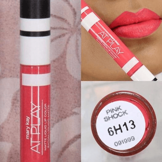 BATOM LÍQUIDO MATTE AT PLAY™ PINK SHOCK